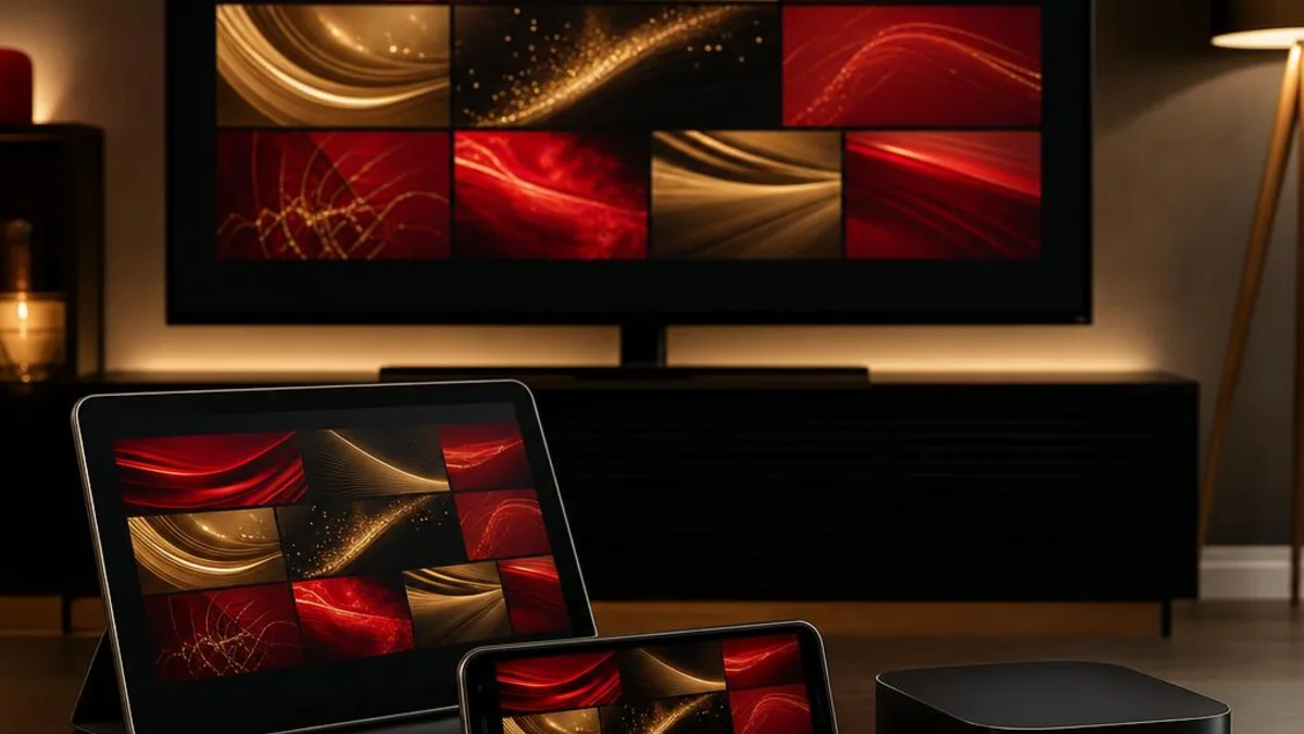 Smart-TV, Tablet, Smartphone und Streaming-Box für die IPTV-Einrichtung